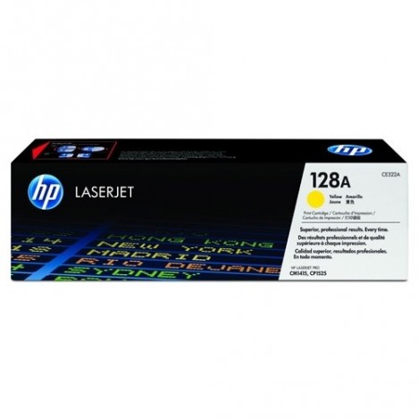 Toner LaserJet Original HP 128A - Jaune