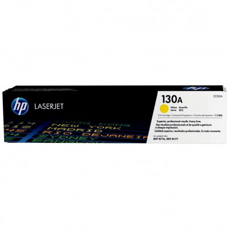 Toner LaserJet Original HP 130A - Jaune
