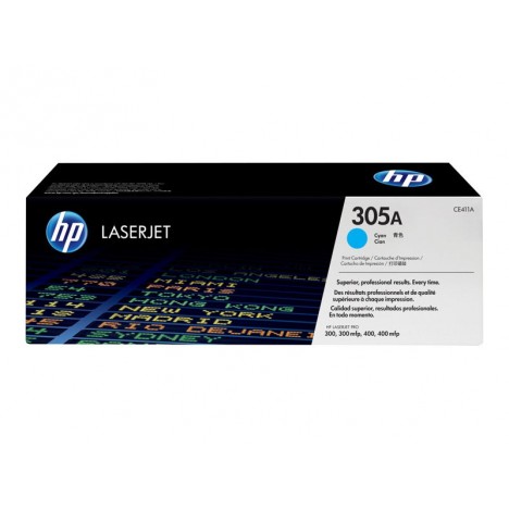 Toner Original HP LaserJet 305A - Cyan