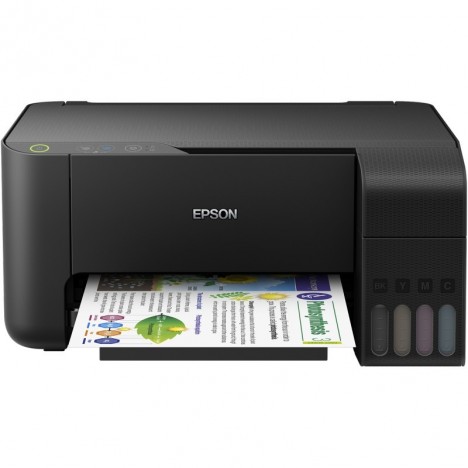 Imprimante Epson EcoTank L3110 Multifonction à réservoir intégré Couleur - 3en1 Imprimante Epson EcoTank L3110 Multifonction à réservoir intégré Couleur - 3en1