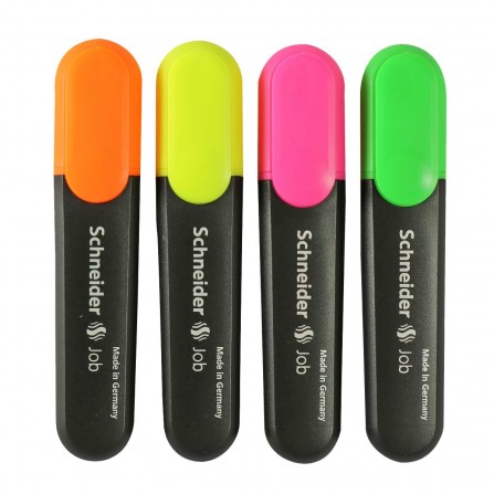POCH/4 SurligneurFluo JOB 150 Assortis 2