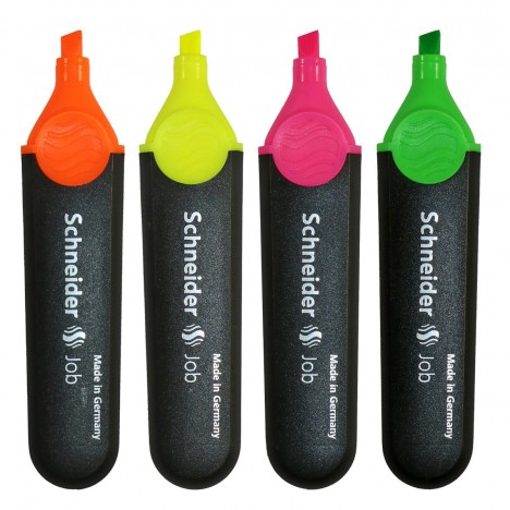 POCH/4 SurligneurFluo JOB 150 Assortis