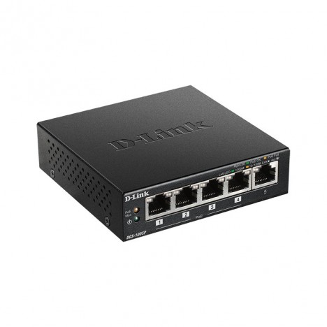 Switch D-LINK DGS-1005PE 5 Ports Gigabit Switch D-LINK DGS-1005PE 5 Ports Gigabit