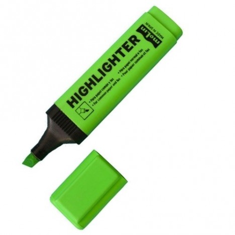 Marquer Fluorescent VERT MOLIN B/10