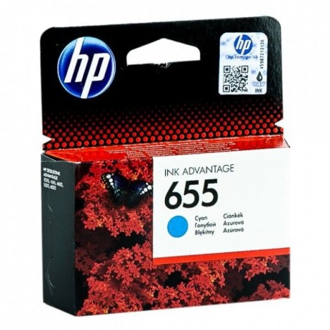 Cartouche jet d'encre HP Original CZ110AE pour HP 655 - Noir