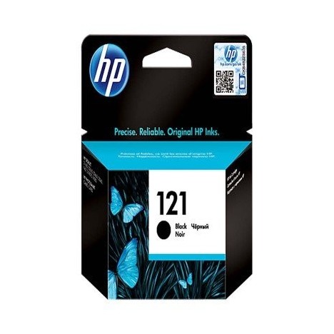 Cartouche jet d'encre HP original CC640HE pour HP 121 - Noir