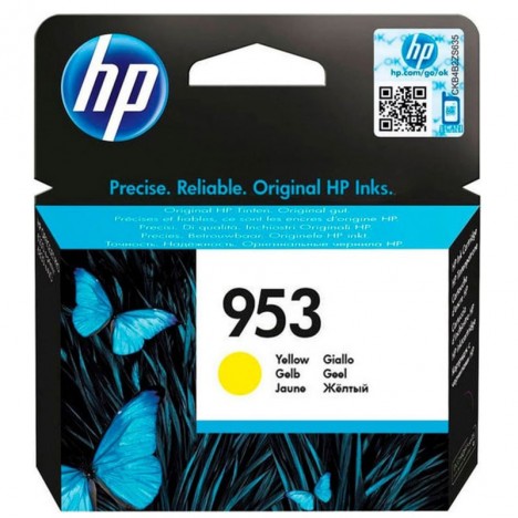 Cartouche jet d'encre HP Original F6U14AE pour HP 953 - Jaune