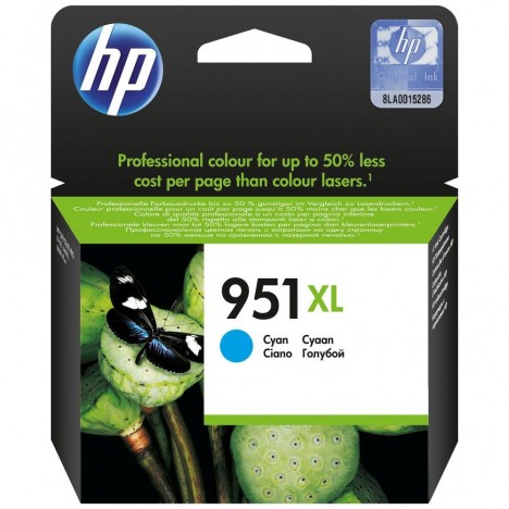 Cartouche jet d'encre HP original CN046AE pour HP 951XL - Noir