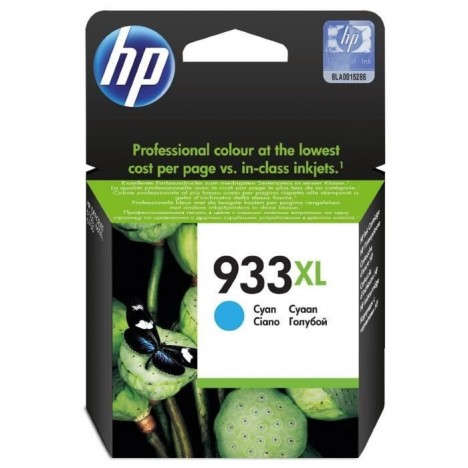 Cartouche jet d'encre HP original CN054AE pour HP 933XL - Cyan