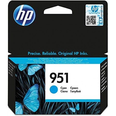 Cartouche jet d'encre HP original CN050AE pour HP 951 - Cyan