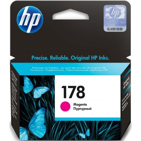 Cartouche jet d'encre HP original CB319HE pour HP 178 - Magenta