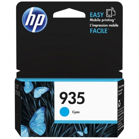 Cartouche d'encre HP Originale cyan pour HP 935 (C2P20AE)