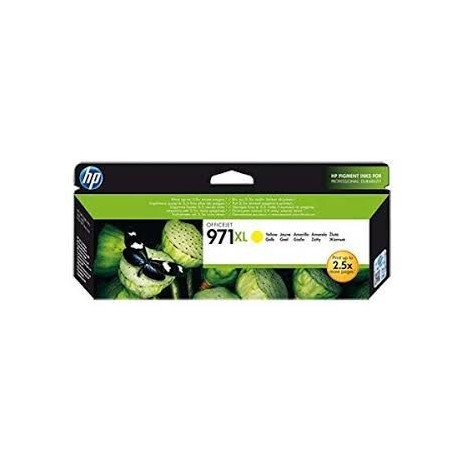 Cartouche jet d'encre HP original CN628AE pour HP 971XL - Jaune