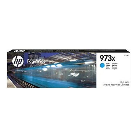 Toner HP original F6T81AE HP 973X PageWide - Cyan