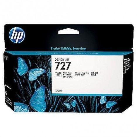 Cartouche jet d'encre HP original B3P23A pour DesignJet HP 727 -Noir