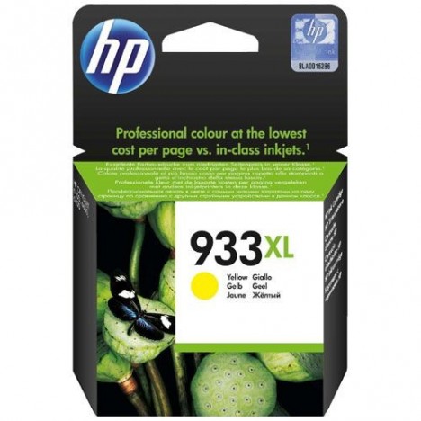 Cartouche jet d'encre HP Original CN056AE pour HP 933XL -Jaune