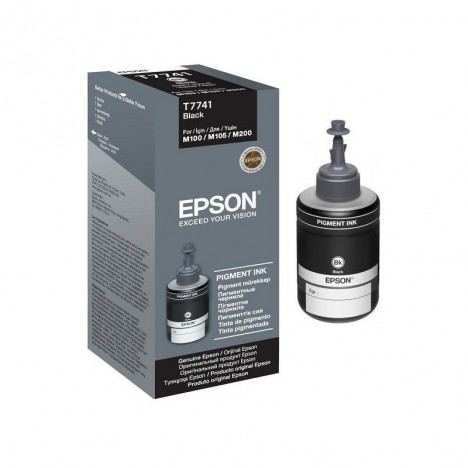 Bouteille d'encre Epson 110 EcoTank Noir Pigmenté