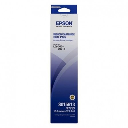 Pack de 2 Rubans d'impression Epson LQ-300+ / 300+ll