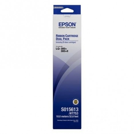 Pack de 2 Rubans d'impression Epson LQ-300+ / 300+ll