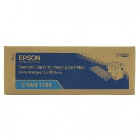 Toner Original EPSON C13S051164 pour AL-C2800 - Cyan