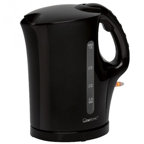 Bouilloire CLATRONIC 900W 1 Litre - Noir (WK3462)