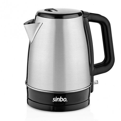 Bouilloire Sans Fil SINBO 2200W 1.7L - Inox (SK-7353)