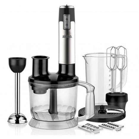 Set Multi-Mixeur SINBO 1000W - 1.5L- Noir (SHB 3114)