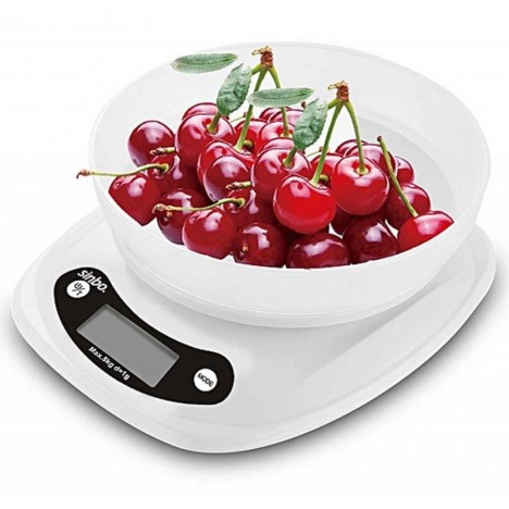 Balance de cuisine électronique Sinbo 5kg - Blanc (SKS-4525)