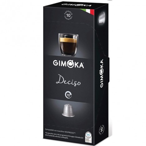 10 Capsules Nespresso GIMOKA Deciso (CAP-NES-DECISO)