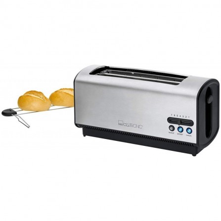 Grille pain Clatronic 1200 Watt - Noir et Inox (TA3687) 2