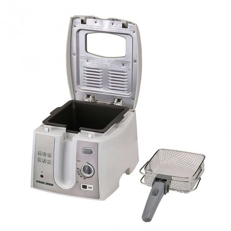 Friteuse Black & Decker 1800 Watt - Blanc (EF2750)