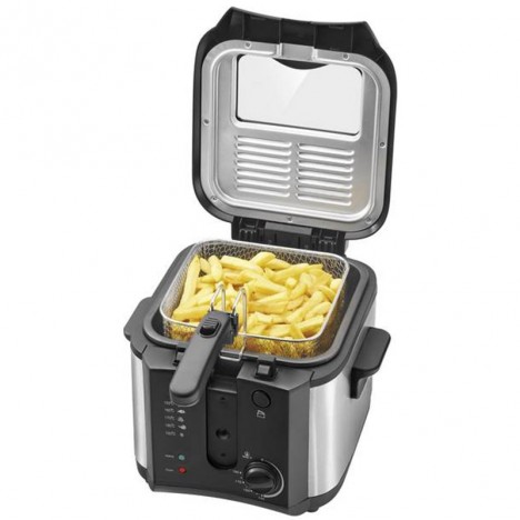 Friteuse Clatronic 1600 Watt 2,5L - Noir (FR 3649) Friteuse Clatronic 1600 Watt 2,5L - Noir (FR 3649)