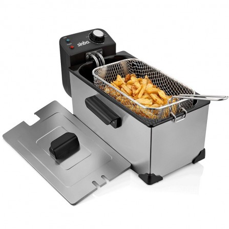 Friteuse Sinbo 2200 Watt 3L - Inox (SDF-3827) 2