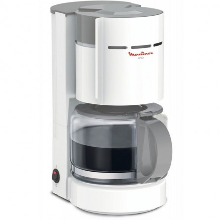 Cafetière MOULINEX Uno 800 Watt - 12 Tasses - Gris/Blanc (FG121110) 2