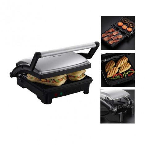 Barbecue de table 3en1 Russell Hobbs 1800 Watt - Noir et Inox (17888-56)