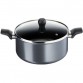 Faitout minute 24cm Tefal + couvercle - Gris (B3184602) Faitout minute 24cm Tefal + couvercle - Gris (B3184602)