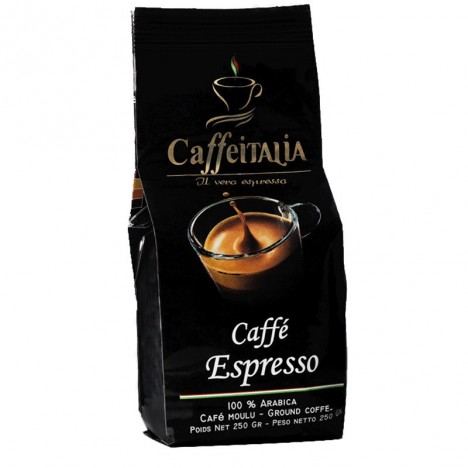 Café moulu espresso CaffeItalia 250gr - (CAFE-ITALIA-MOULU)