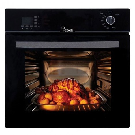 Four encastrable UnionAire I-cook 7 programmes 70L - Noir (FBO-6060G-119-DSF)