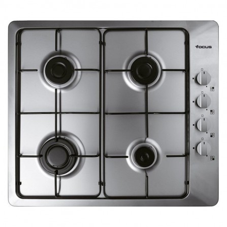 Plaque de Cuisson FOCUS 4 Feux 60 cm Inox (F400X)