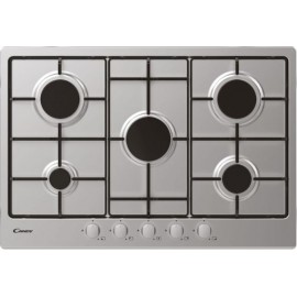 PLAQUE DE CUISSON CANDY à GAZ 5 FEUX INOX - (CHW7X) PLAQUE DE CUISSON CANDY à GAZ 5 FEUX INOX - (CHW7X)