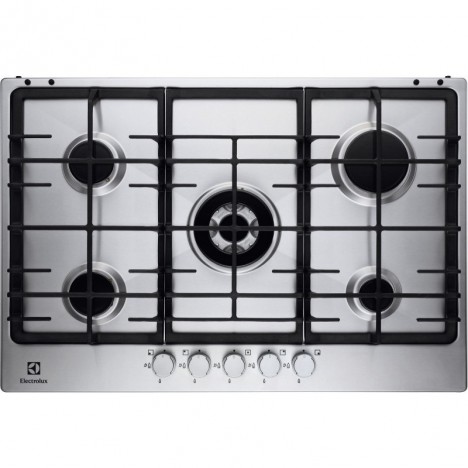 Plaque de Cuisson Electrolux 5 Feux 75 cm Inox (EGG7353NOX)