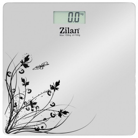 Pèse personne Zilan - Gris (ZLN7680Gris)