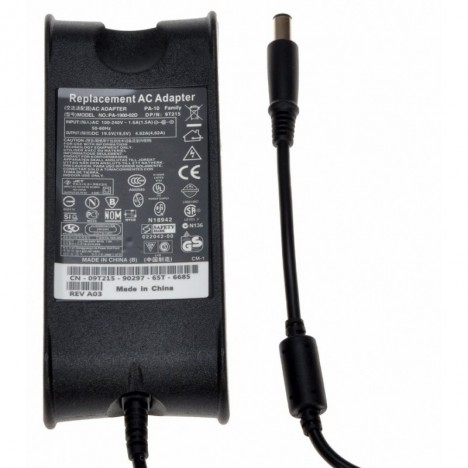 Chargeur Adaptable Pour PC Portable Dell 19.5V-4.62A