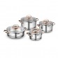Set de 8 pièces Korkmaz Rosanna - Inox (A1040) Set de 8 pièces Korkmaz Rosanna - Inox (A1040)