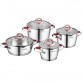 Set de 8 pièces Korkmaz Vertex - Inox (A1974) Set de 8 pièces Korkmaz Vertex - Inox (A1974)