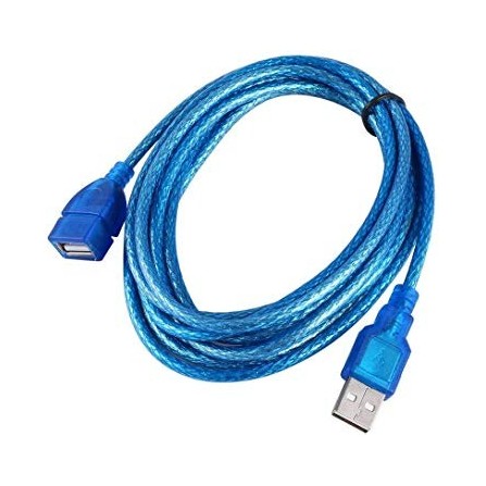 RALLONGE USB 2.0 5M HD BLeu (F-090014 )