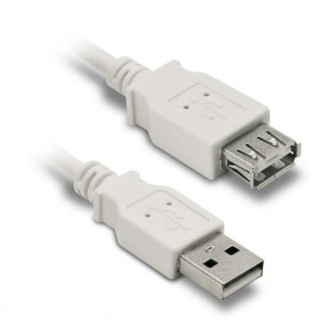 Rallonge USB 2.0 1.5M BLanc