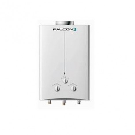 Chauffe bain à gaz de ville Falcon 6L - Blanc (JSD-12) image 0