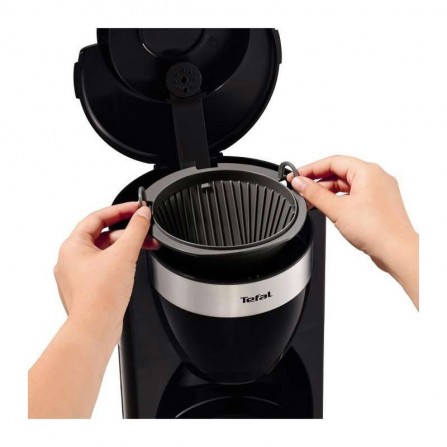 Cafetière filtre Tefal 1000 Watt 1,25L 15 tasses - Noir (CM180811) 2