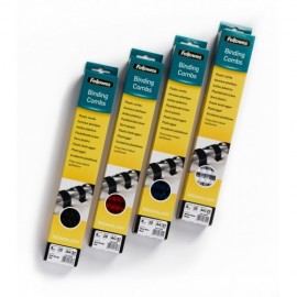 Spirales Plastiques FELLOWES 17 mm Noir Pqt (100) (SPIF09)